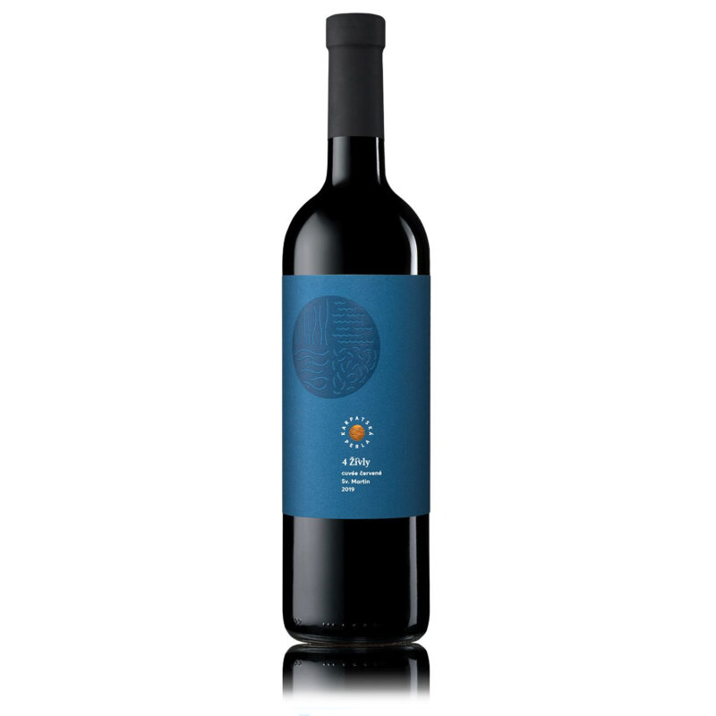 KP 4 živly č. 0,75 l  červ. zn. su.
