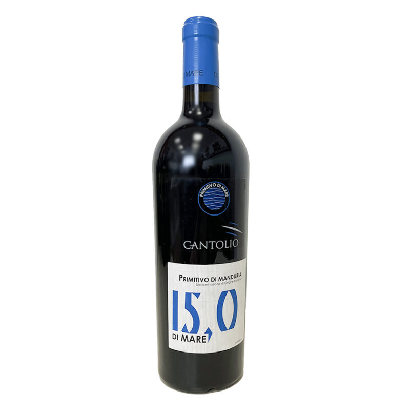9 Primitivo 0,75 l Di Mare 15 su.